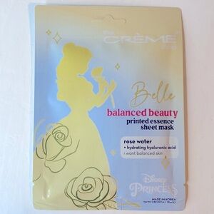 the Crème shop Disney Princess Belle Sheet Face Mask